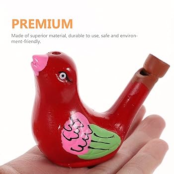Amazon.co.jp: EXCEART ホイッスル 笛 鳥笛 鳥形 音楽